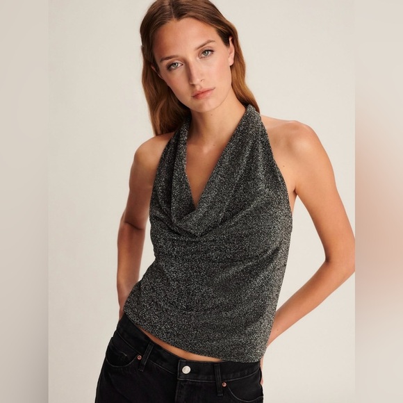 Express Tops - Express Black top with Elegant Design